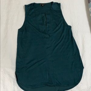 Banana Republic Teal V-Neck Tank
